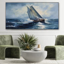 Quadro Stampa su Tela Il mare la sera - CupidoDesign