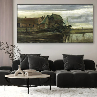 Quadro Stampa su Tela Il Mulino, Vincent Van Gogh - CupidoDesign