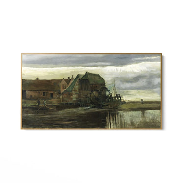 Quadro Stampa su Tela Il Mulino, Vincent Van Gogh - CupidoDesign