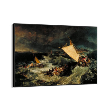 Quadro Stampa su Tela Il naufragio, William Turner - CupidoDesign
