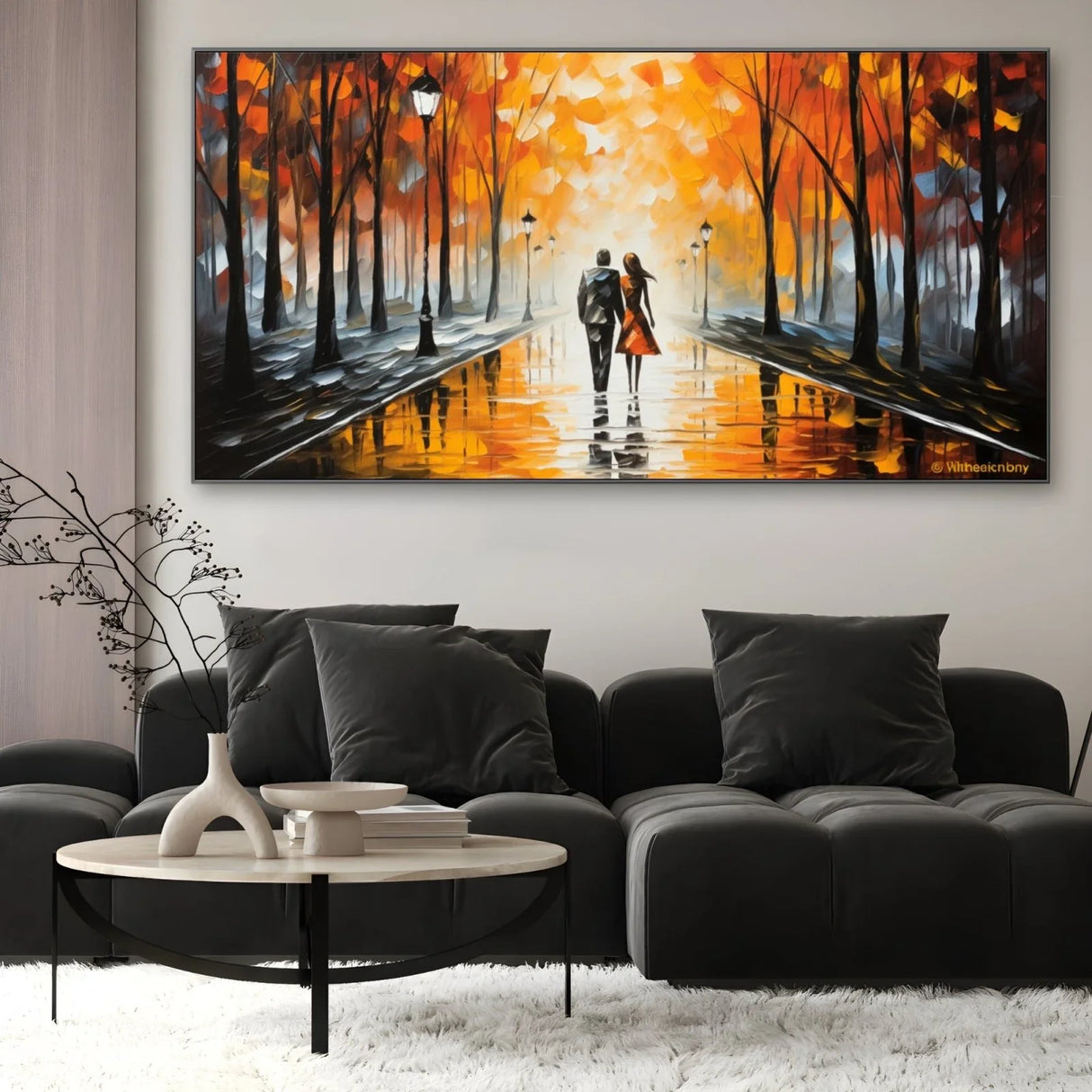 Quadro Stampa su Tela Il Nostro Cammino Insieme - CupidoDesign