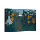 Quadro Stampa su Tela Il Pasto del Leone, Henri Rousseau - CupidoDesign
