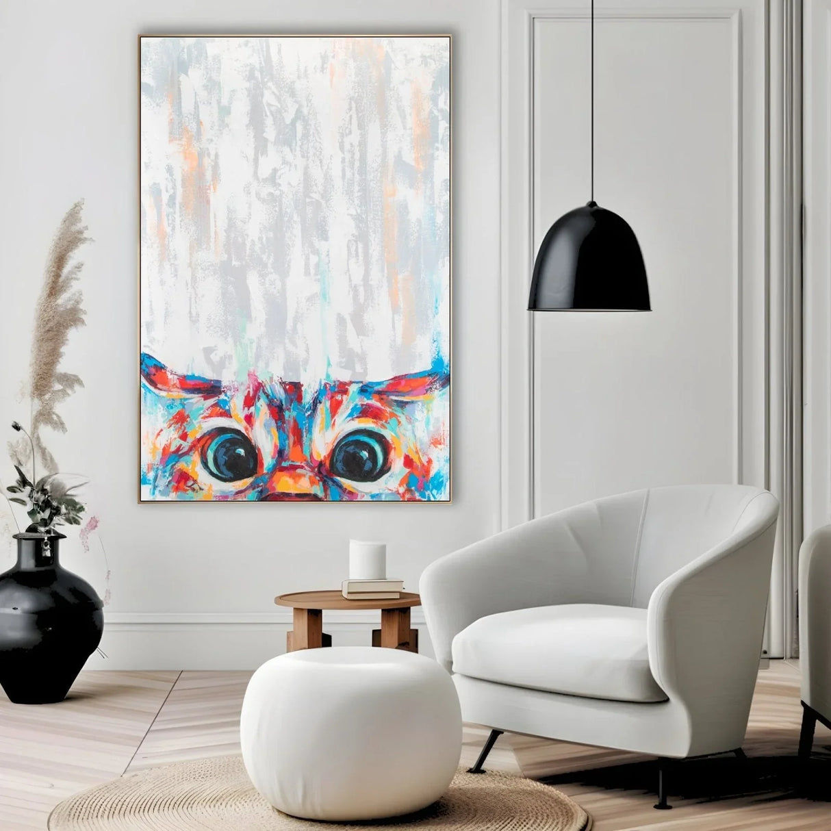 Quadro Stampa su Tela Il re della casa - CupidoDesign