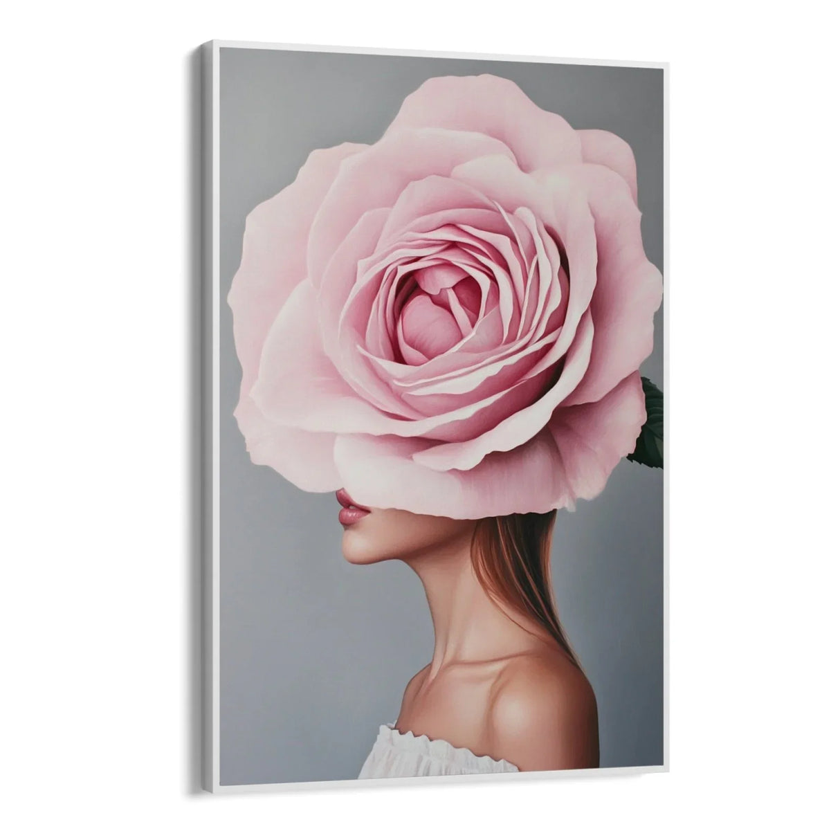 Quadro Stampa su Tela Il Respiro della rosa - CupidoDesign