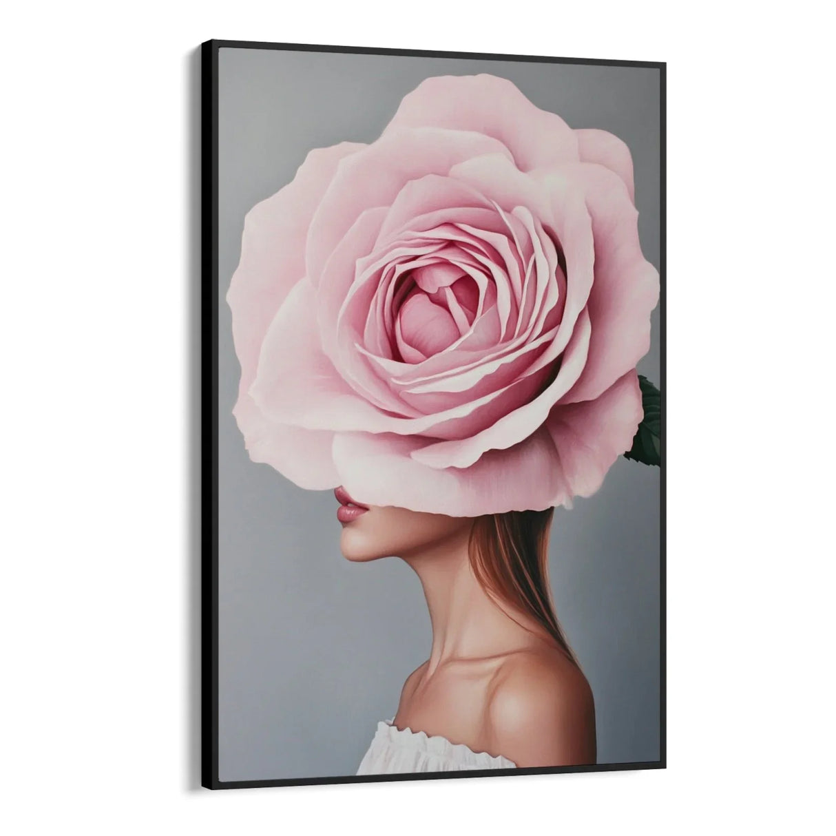 Quadro Stampa su Tela Il Respiro della rosa - CupidoDesign