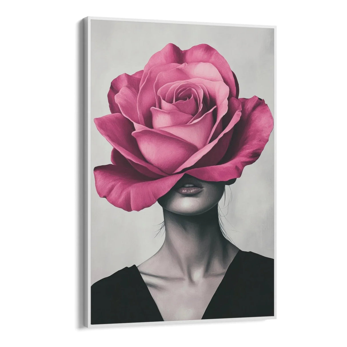 Quadro Stampa su Tela Il silenzio del bocciolo - CupidoDesign