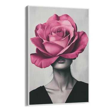 Quadro Stampa su Tela Il silenzio del bocciolo - CupidoDesign