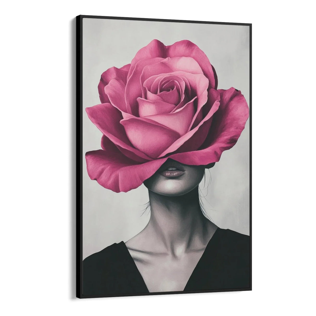 Quadro Stampa su Tela Il silenzio del bocciolo - CupidoDesign