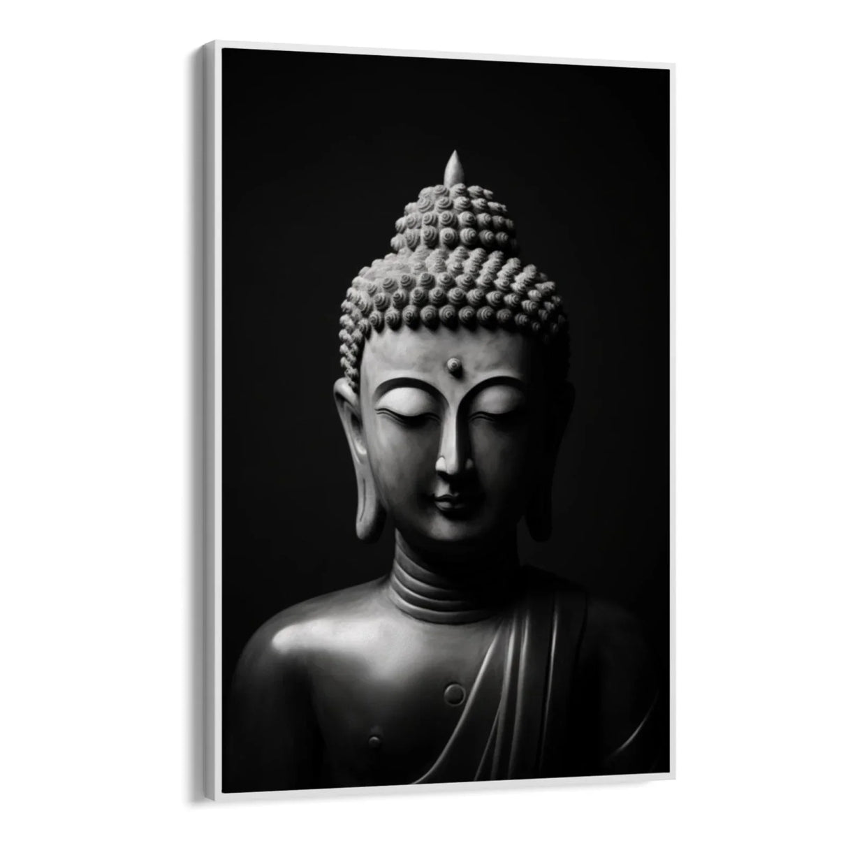 Quadro Stampa su Tela Il Silenzio del Buddha - CupidoDesign