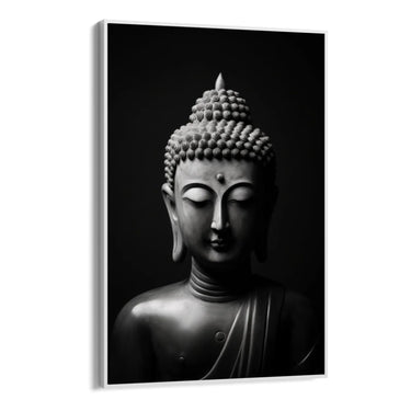 Quadro Stampa su Tela Il Silenzio del Buddha - CupidoDesign