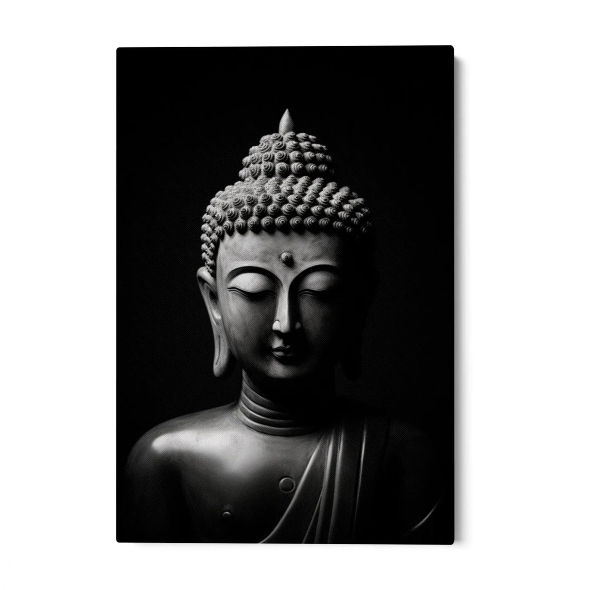 Quadro Stampa su Tela Il Silenzio del Buddha - CupidoDesign