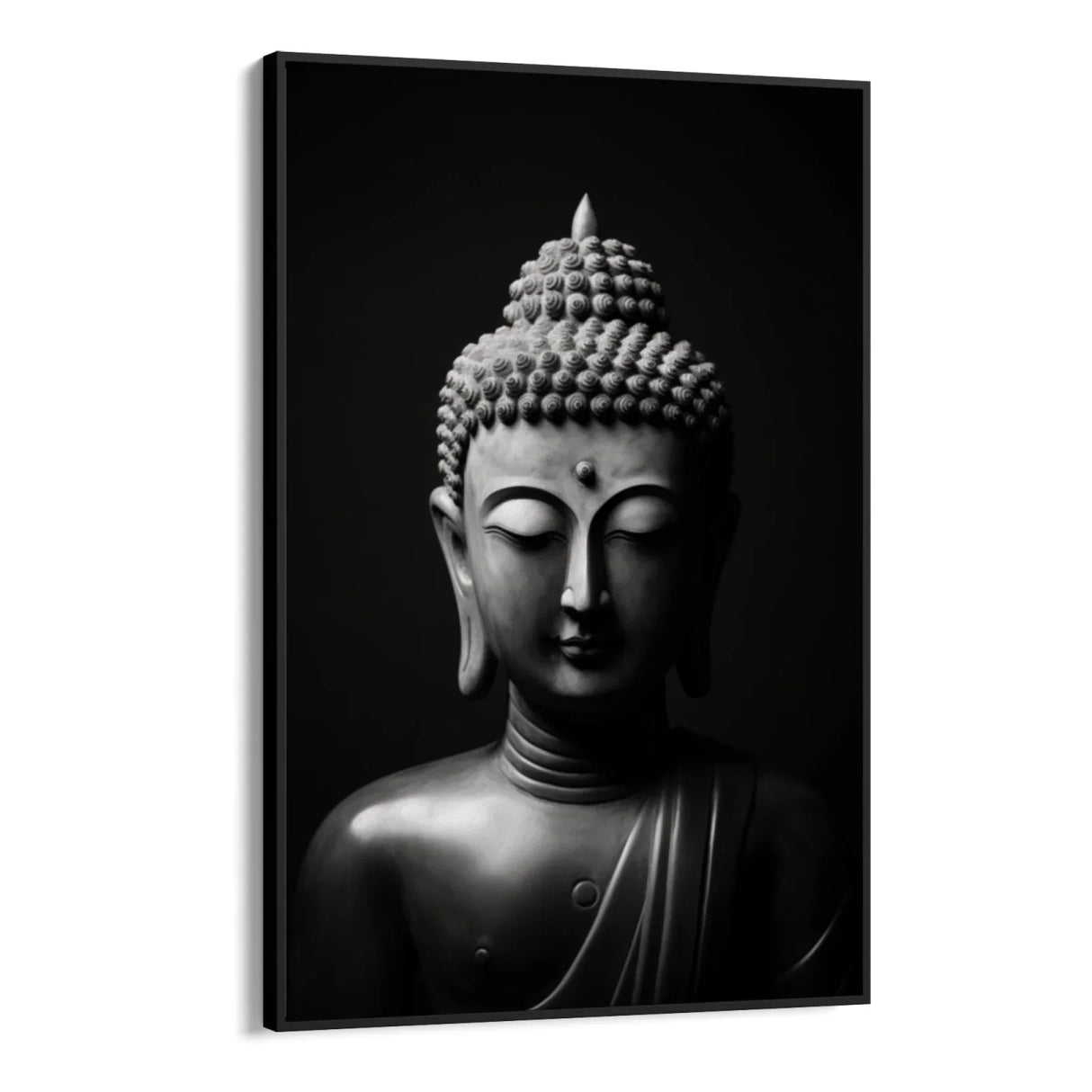 Quadro Stampa su Tela Il Silenzio del Buddha - CupidoDesign
