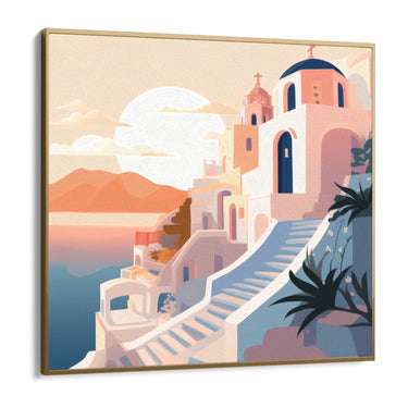 Quadro Stampa su Tela Il sole del sud - CupidoDesign