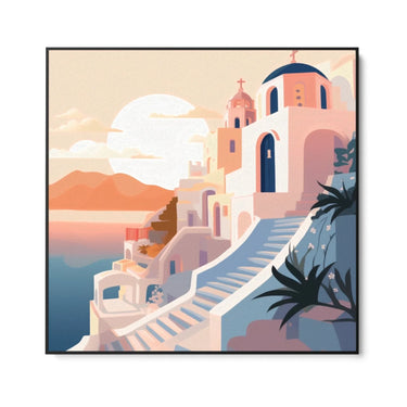 Quadro Stampa su Tela Il sole del sud - CupidoDesign