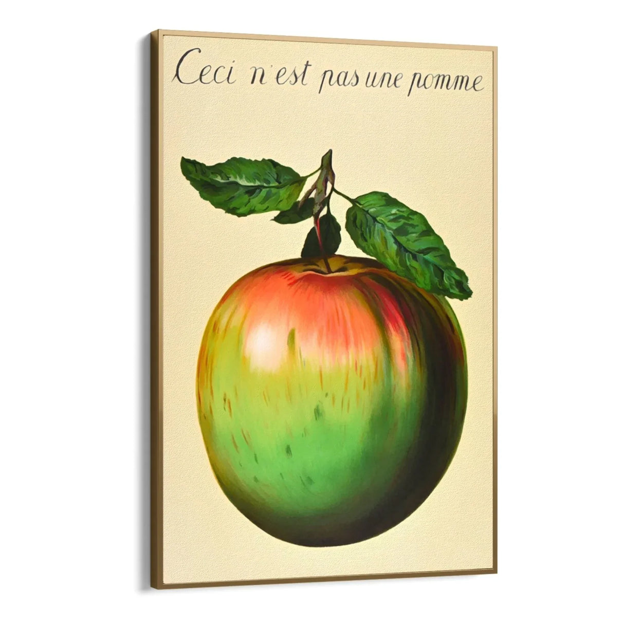 Quadro Stampa su Tela Il tradimento delle immagini II, Rene Magritte - CupidoDesign