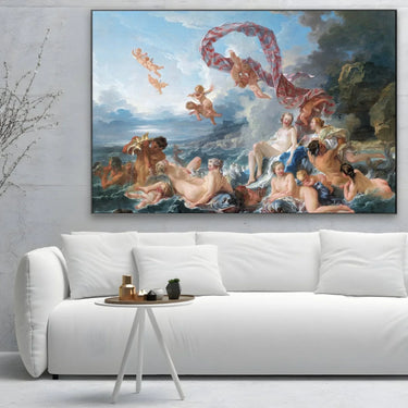 Quadro Stampa su Tela Il trionfo di Venere, François Boucher (1740) - CupidoDesign