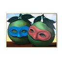 Quadro Stampa su Tela Il valzer dell'esitazione, Rene Magritte - CupidoDesign