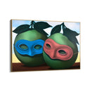 Quadro Stampa su Tela Il valzer dell'esitazione, Rene Magritte - CupidoDesign