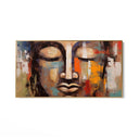 Quadro Stampa su Tela Il volto del Buddha - CupidoDesign