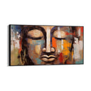 Quadro Stampa su Tela Il volto del Buddha - CupidoDesign