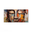 Quadro Stampa su Tela Il volto del Buddha - CupidoDesign