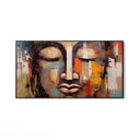 Quadro Stampa su Tela Il volto del Buddha - CupidoDesign