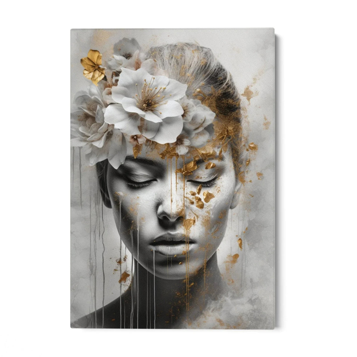 Quadro Stampa su Tela Illuminata Delicatezza - CupidoDesign