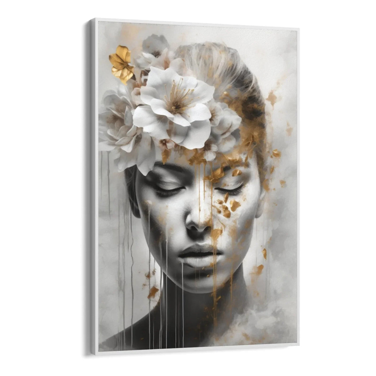 Quadro Stampa su Tela Illuminata Delicatezza - CupidoDesign