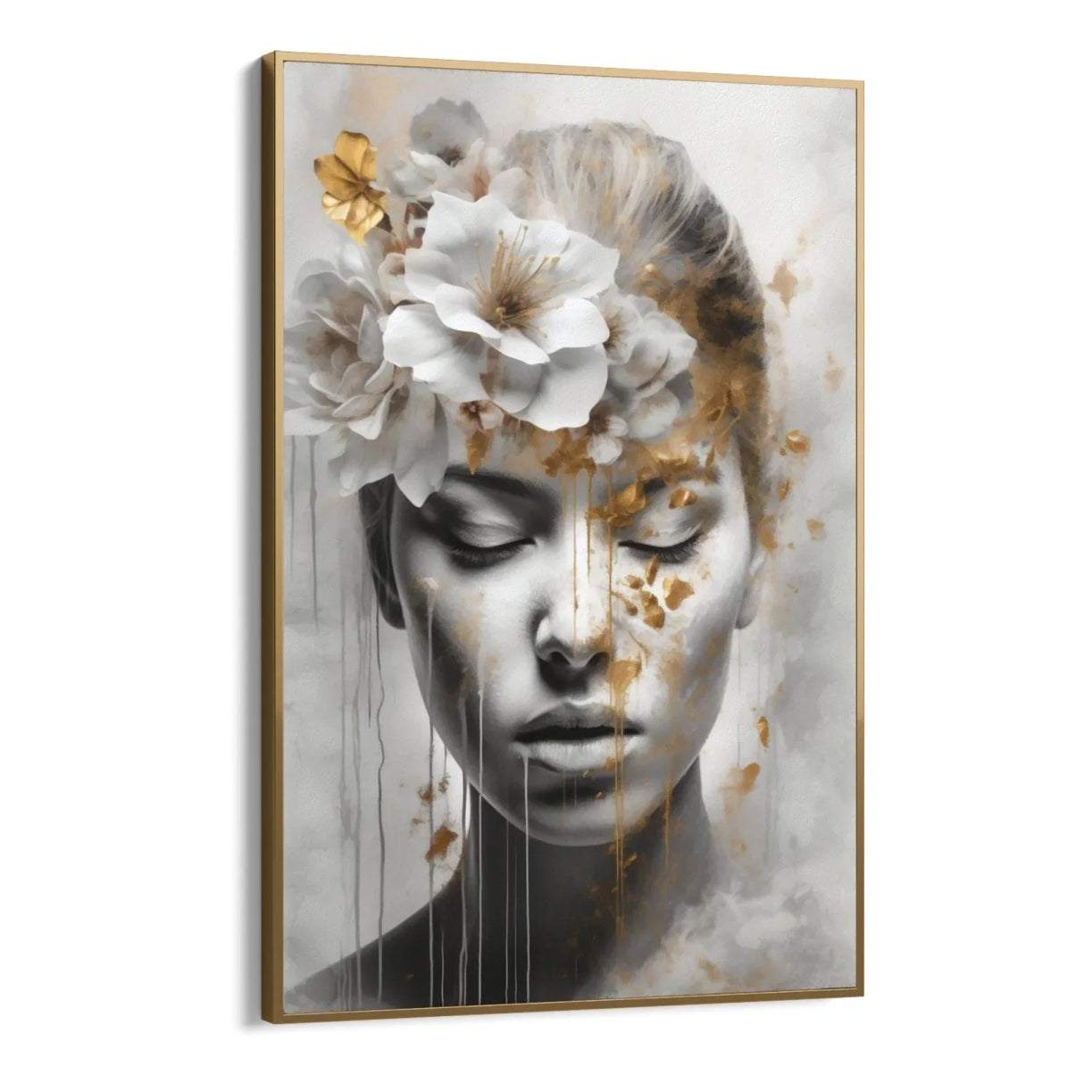 Quadro Stampa su Tela Illuminata Delicatezza - CupidoDesign