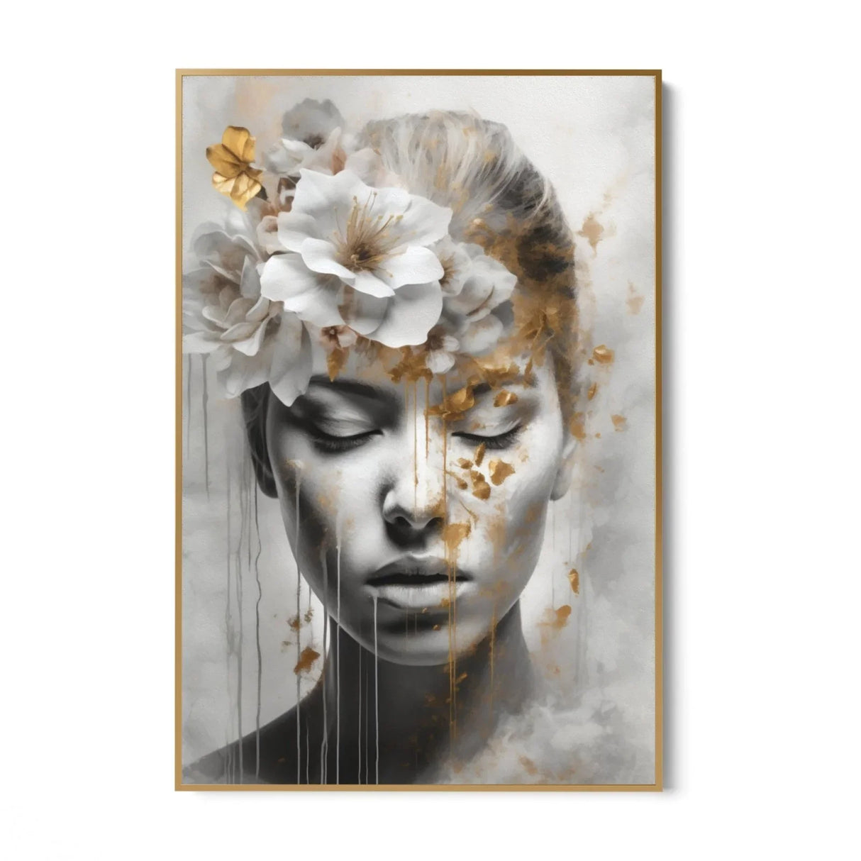 Quadro Stampa su Tela Illuminata Delicatezza - CupidoDesign