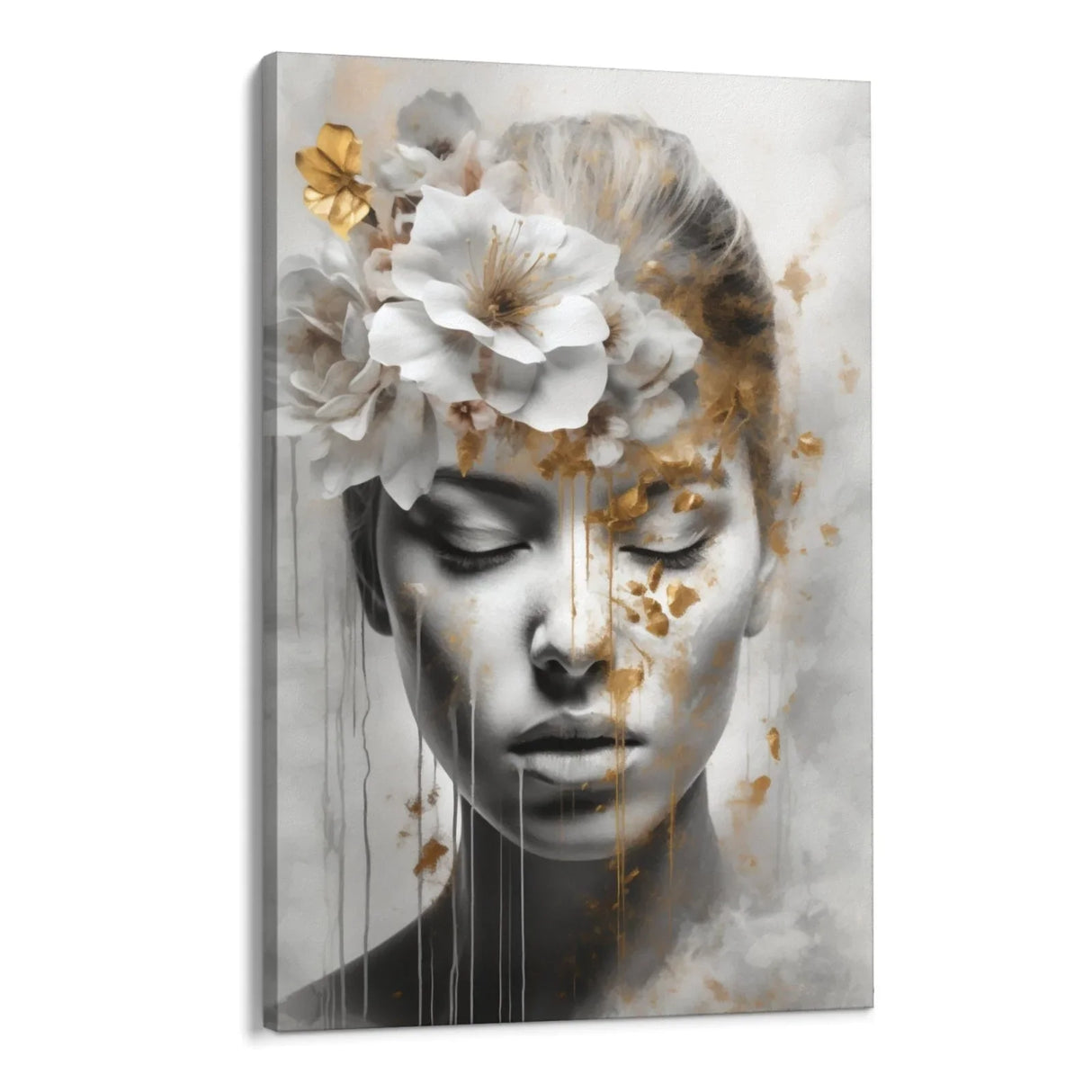 Quadro Stampa su Tela Illuminata Delicatezza - CupidoDesign
