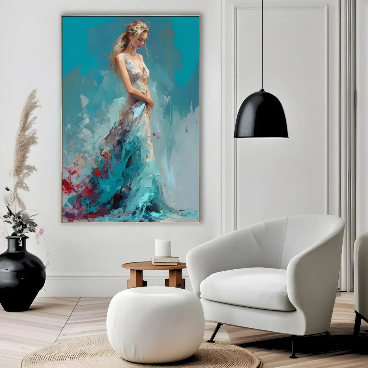 Quadro Stampa su Tela Illuminata Forza - CupidoDesign