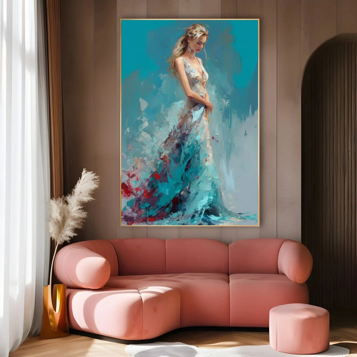 Quadro Stampa su Tela Illuminata Forza - CupidoDesign