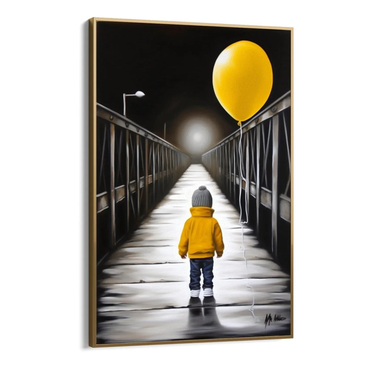 Quadro Stampa su Tela Illuminazione - CupidoDesign