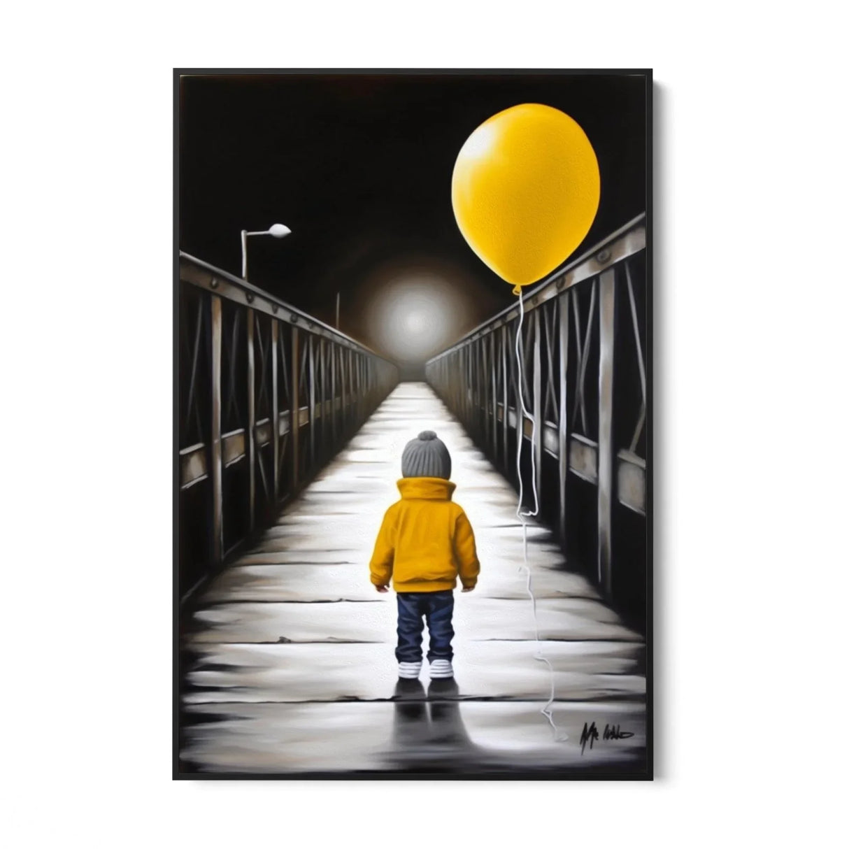 Quadro Stampa su Tela Illuminazione - CupidoDesign