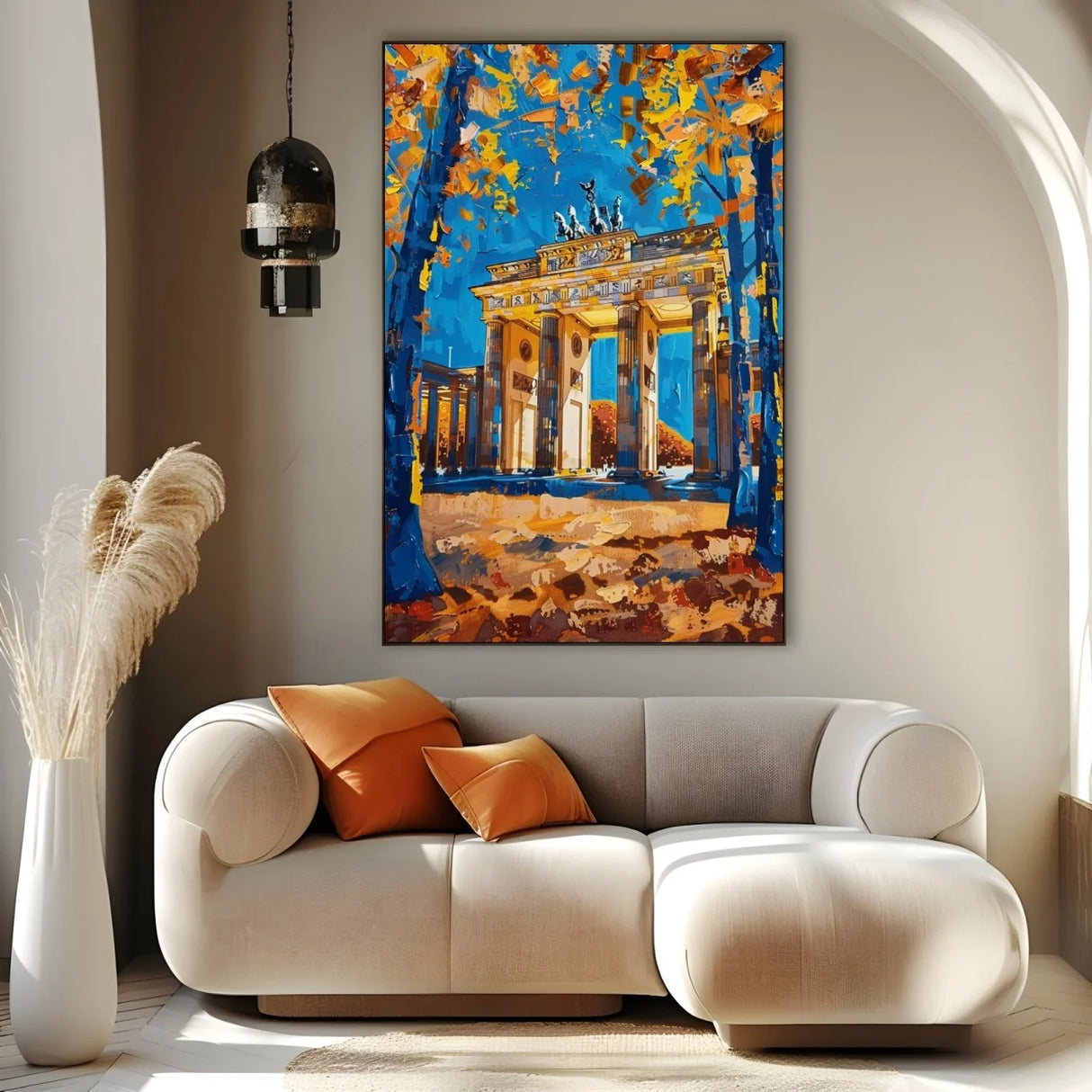 Quadro Stampa su Tela Illusione di Brandeburgo, Germania - CupidoDesign