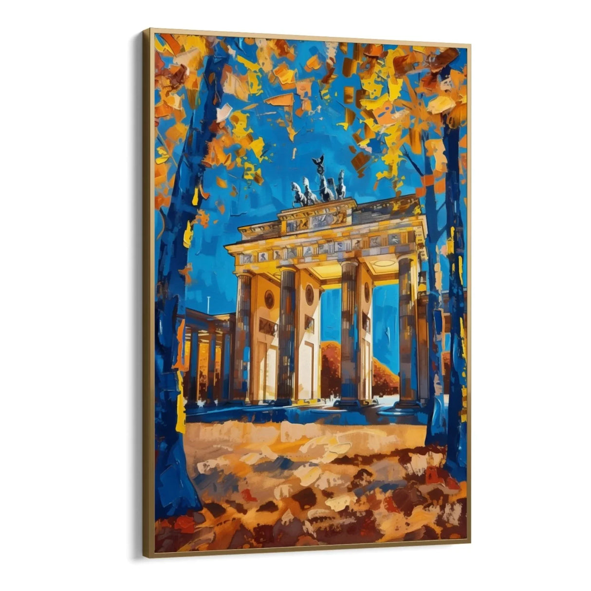 Quadro Stampa su Tela Illusione di Brandeburgo, Germania - CupidoDesign