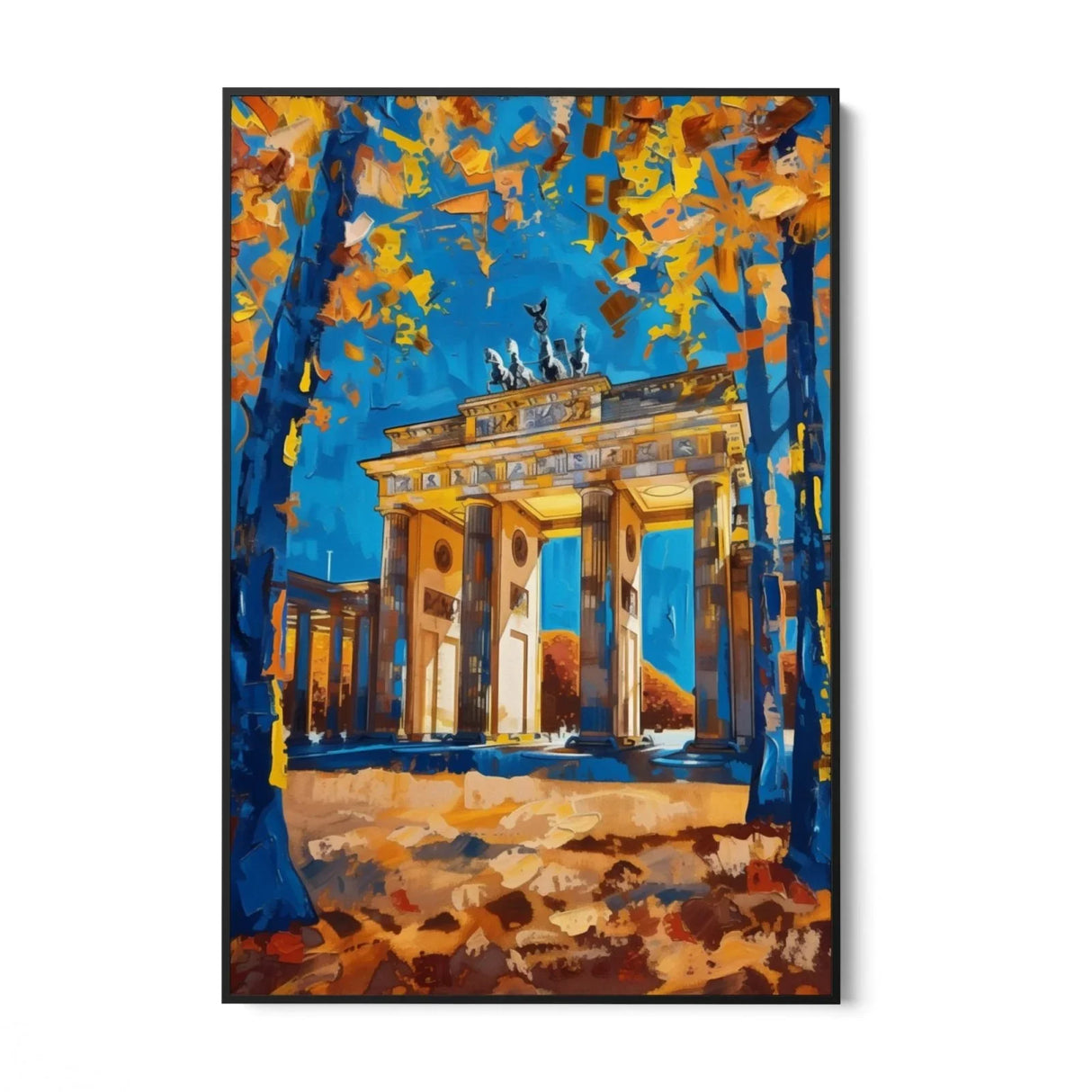 Quadro Stampa su Tela Illusione di Brandeburgo, Germania - CupidoDesign