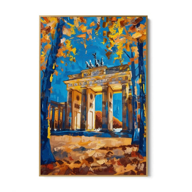 Quadro Stampa su Tela Illusione di Brandeburgo, Germania - CupidoDesign