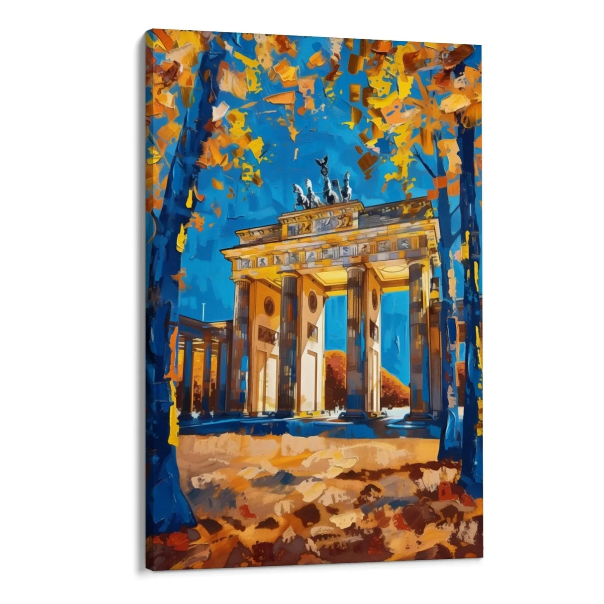 Quadro Stampa su Tela Illusione di Brandeburgo, Germania - CupidoDesign