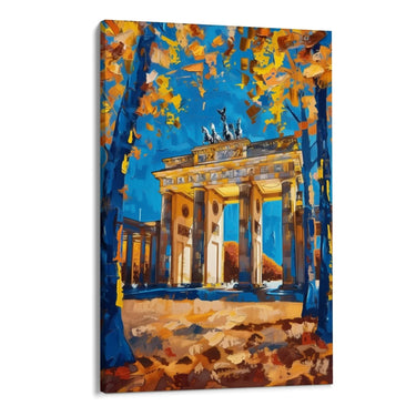 Quadro Stampa su Tela Illusione di Brandeburgo, Germania - CupidoDesign