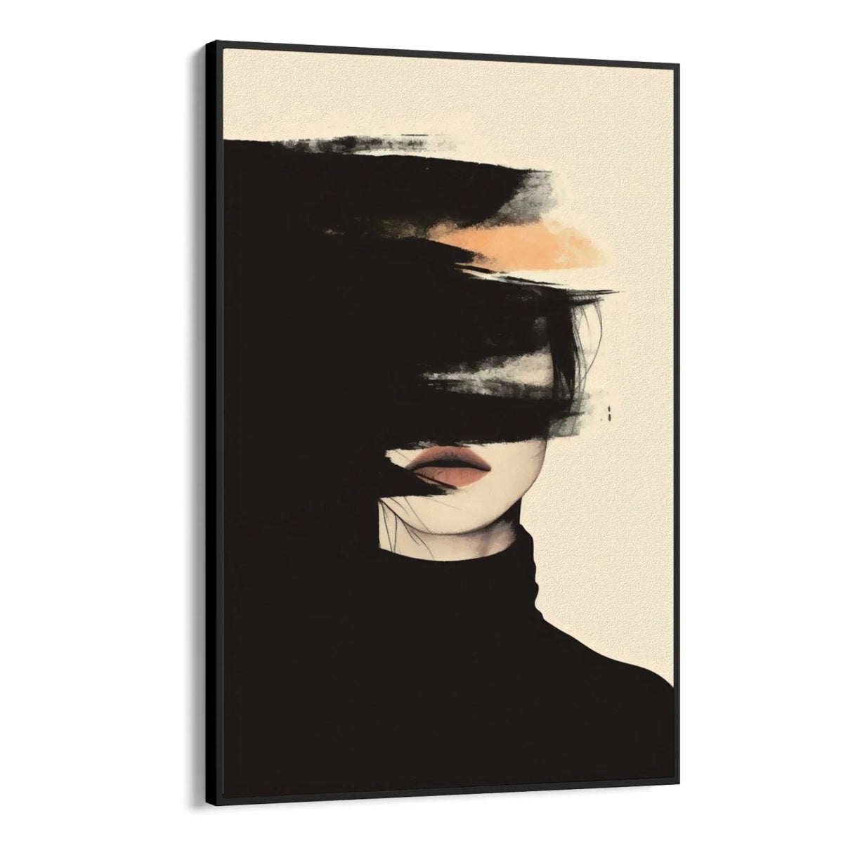 Quadro Stampa su Tela Illusione Femminile - CupidoDesign