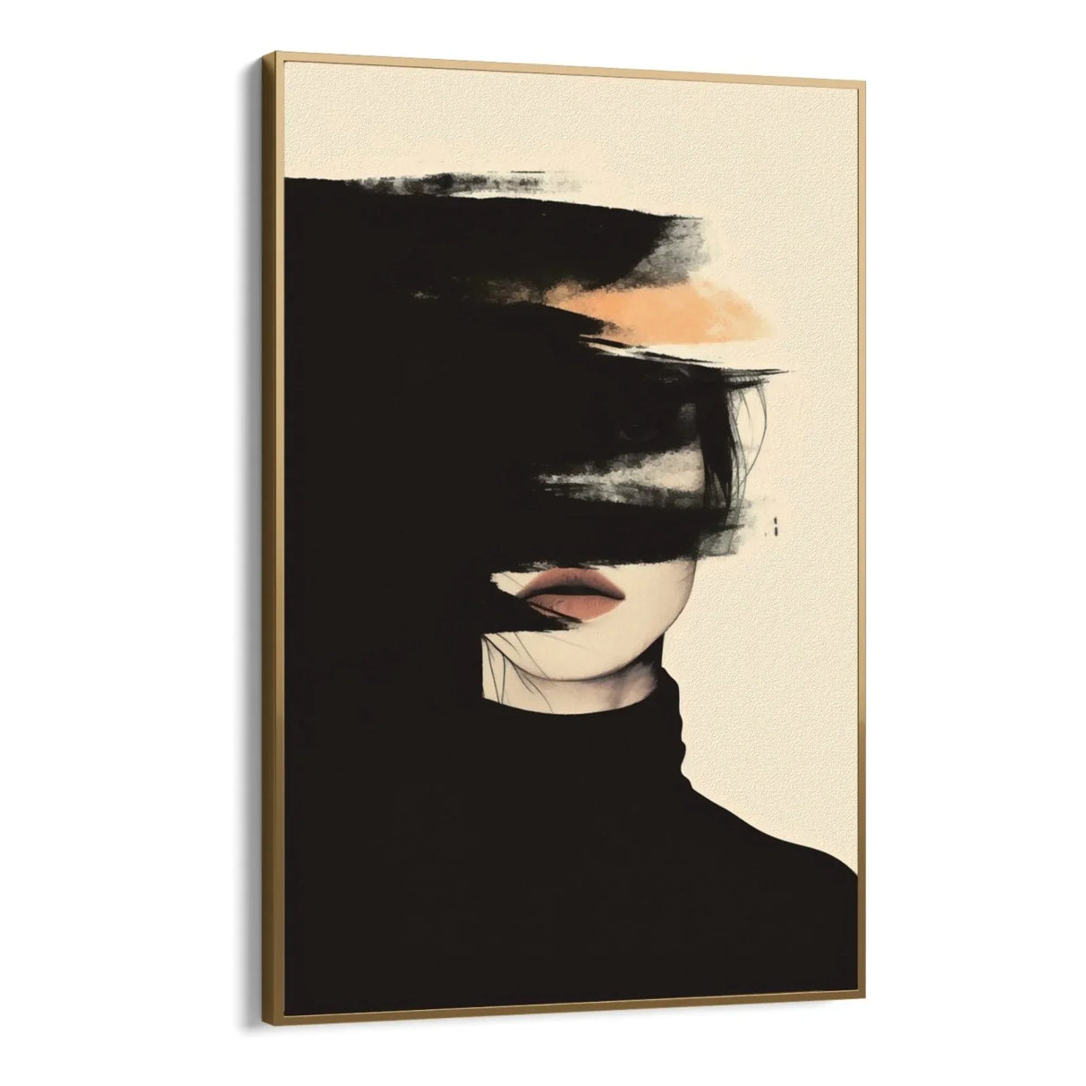 Quadro Stampa su Tela Illusione Femminile - CupidoDesign