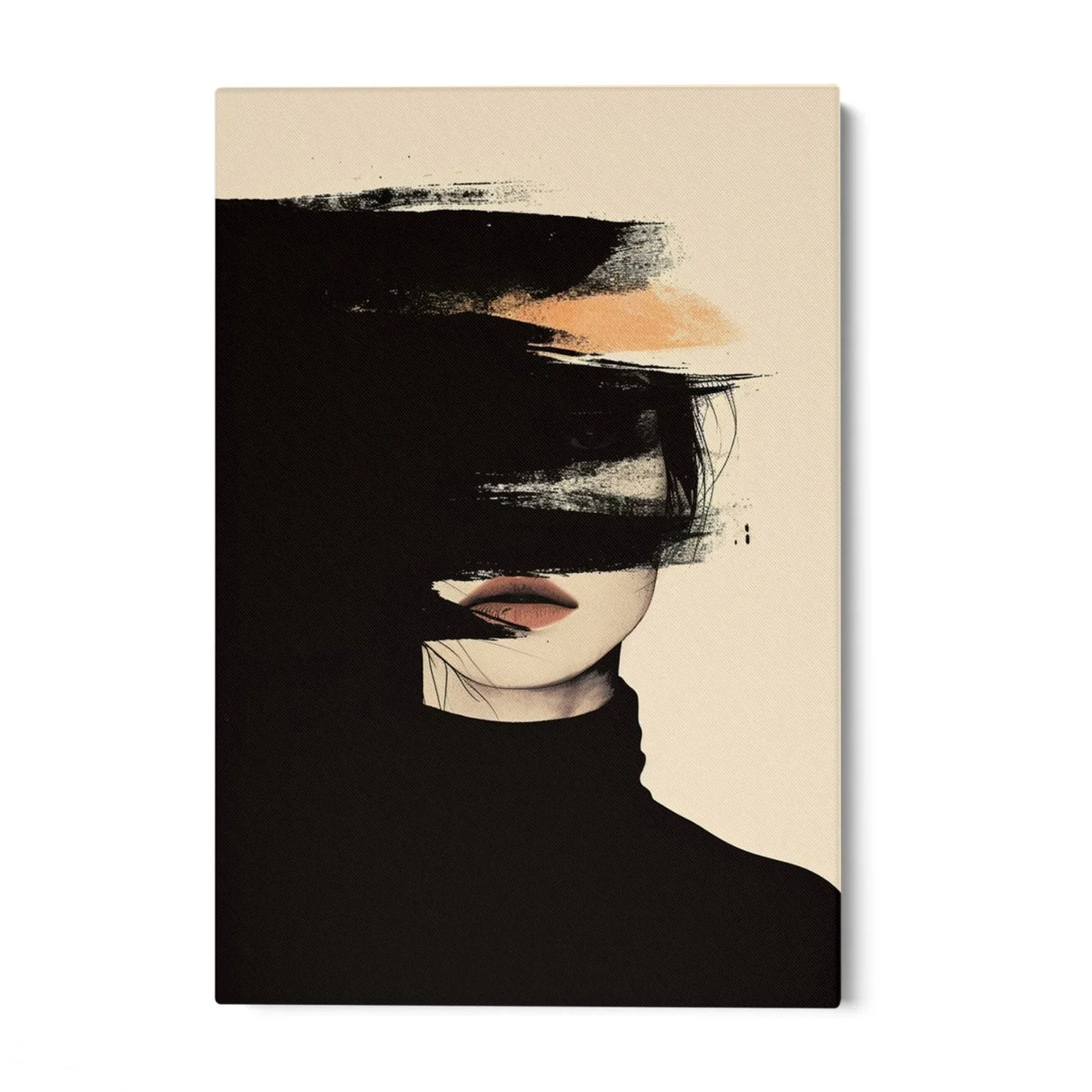 Quadro Stampa su Tela Illusione Femminile - CupidoDesign
