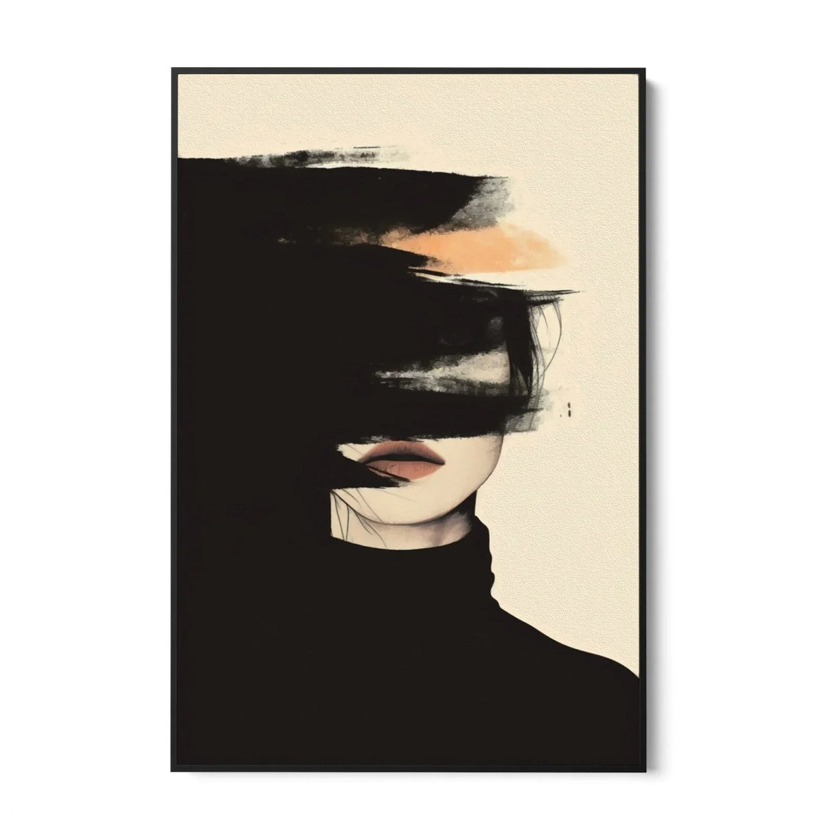 Quadro Stampa su Tela Illusione Femminile - CupidoDesign