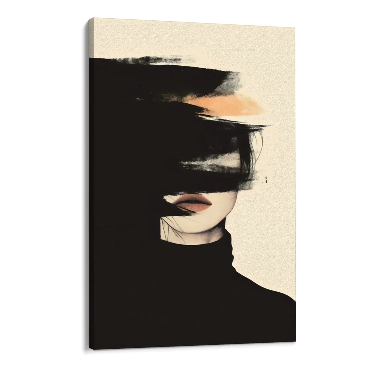 Quadro Stampa su Tela Illusione Femminile - CupidoDesign