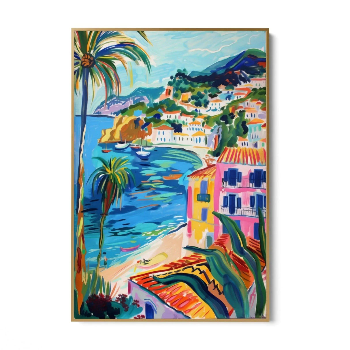 Quadro Stampa su Tela Illusioni di Ibiza, Spagna - CupidoDesign