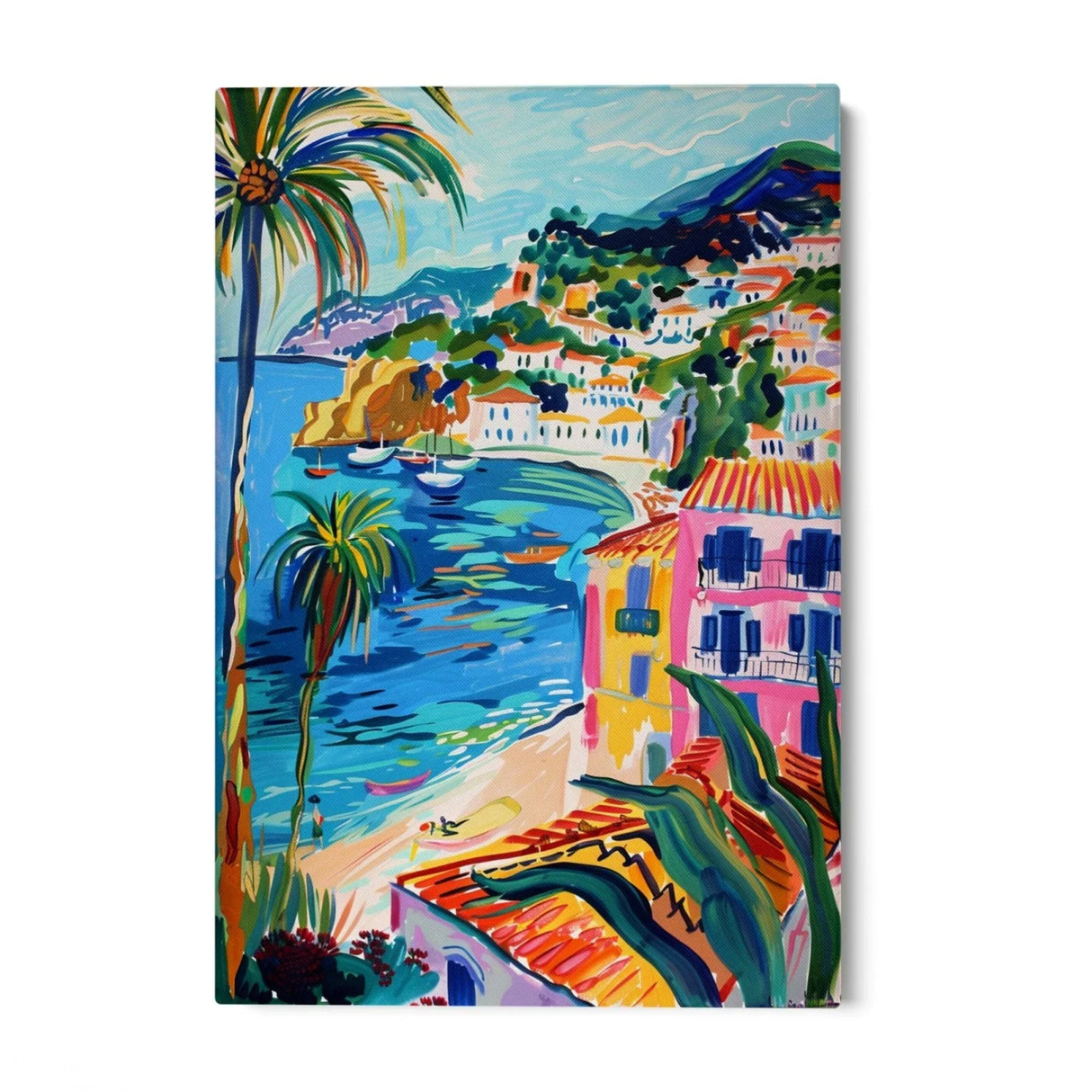Quadro Stampa su Tela Illusioni di Ibiza, Spagna - CupidoDesign