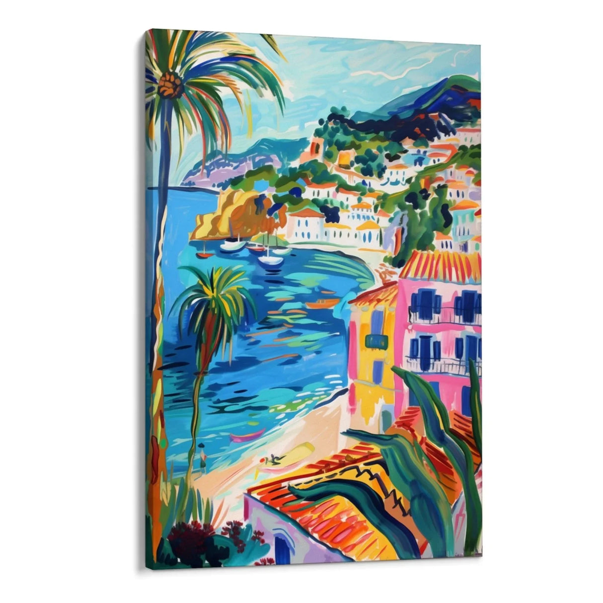 Quadro Stampa su Tela Illusioni di Ibiza, Spagna - CupidoDesign