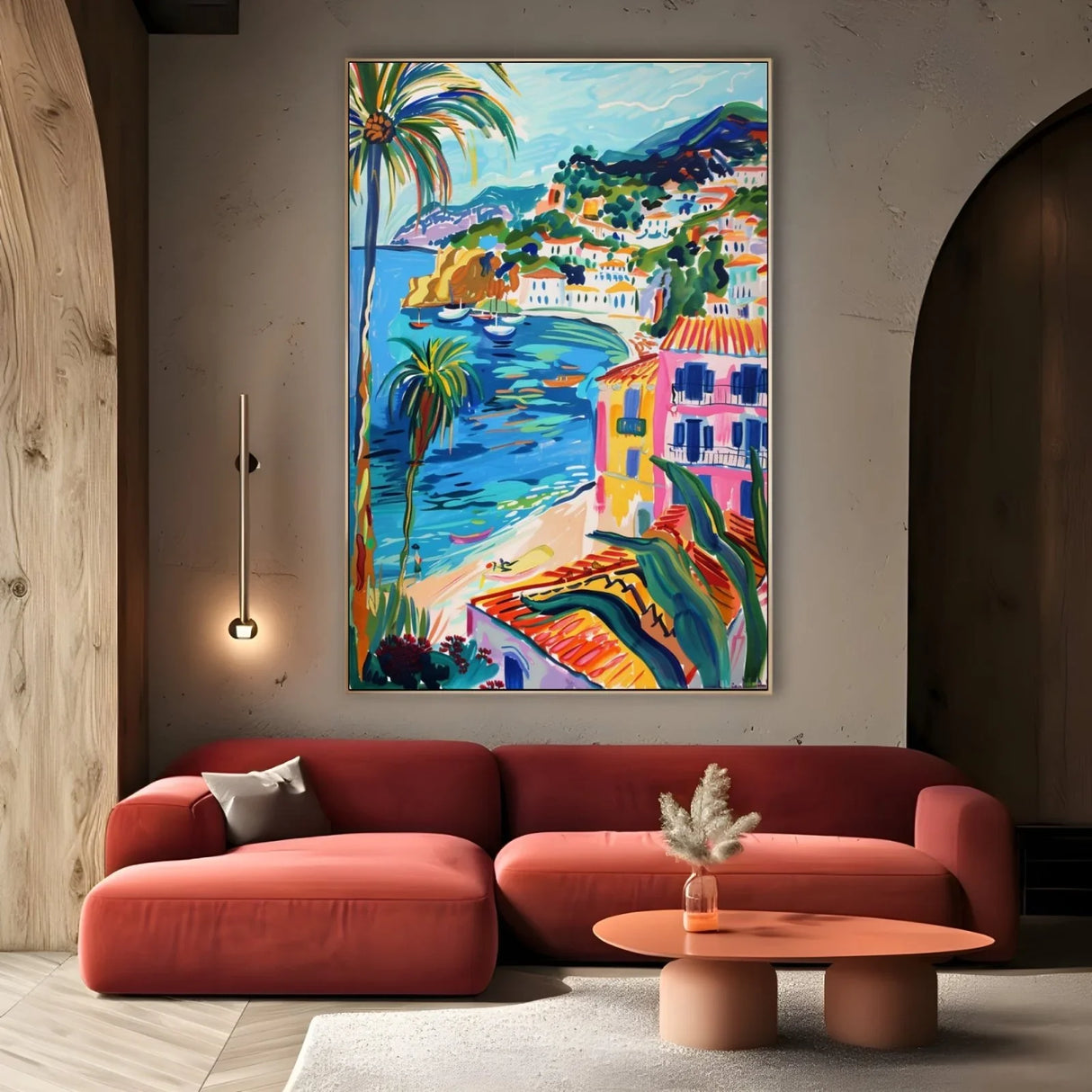 Quadro Stampa su Tela Illusioni di Ibiza, Spagna - CupidoDesign
